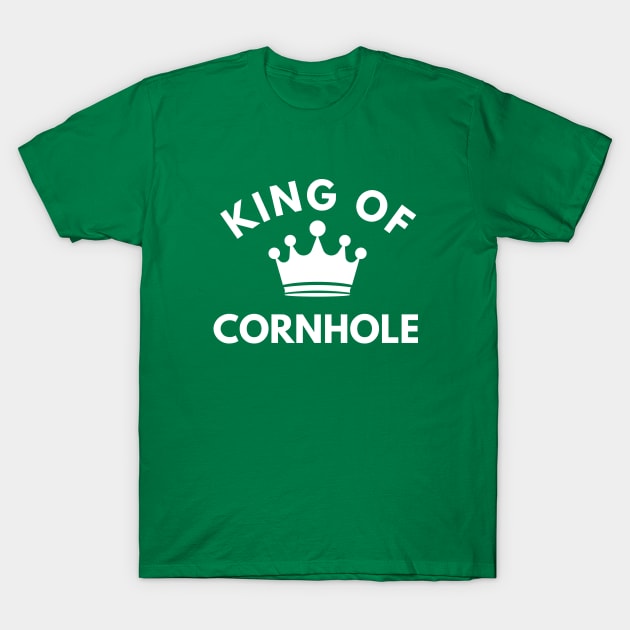 King of Cornhole T-Shirt by Hello Sunshine